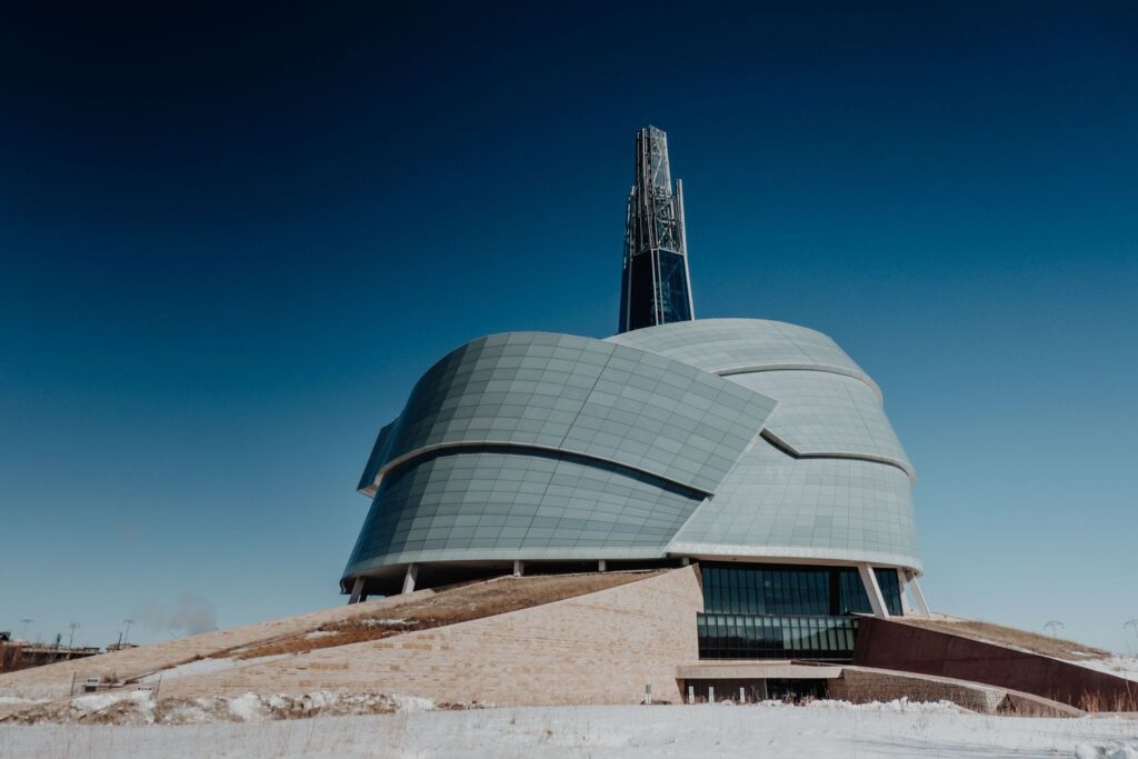 Museum of Human Rights in Winnipeg, Manitoba.