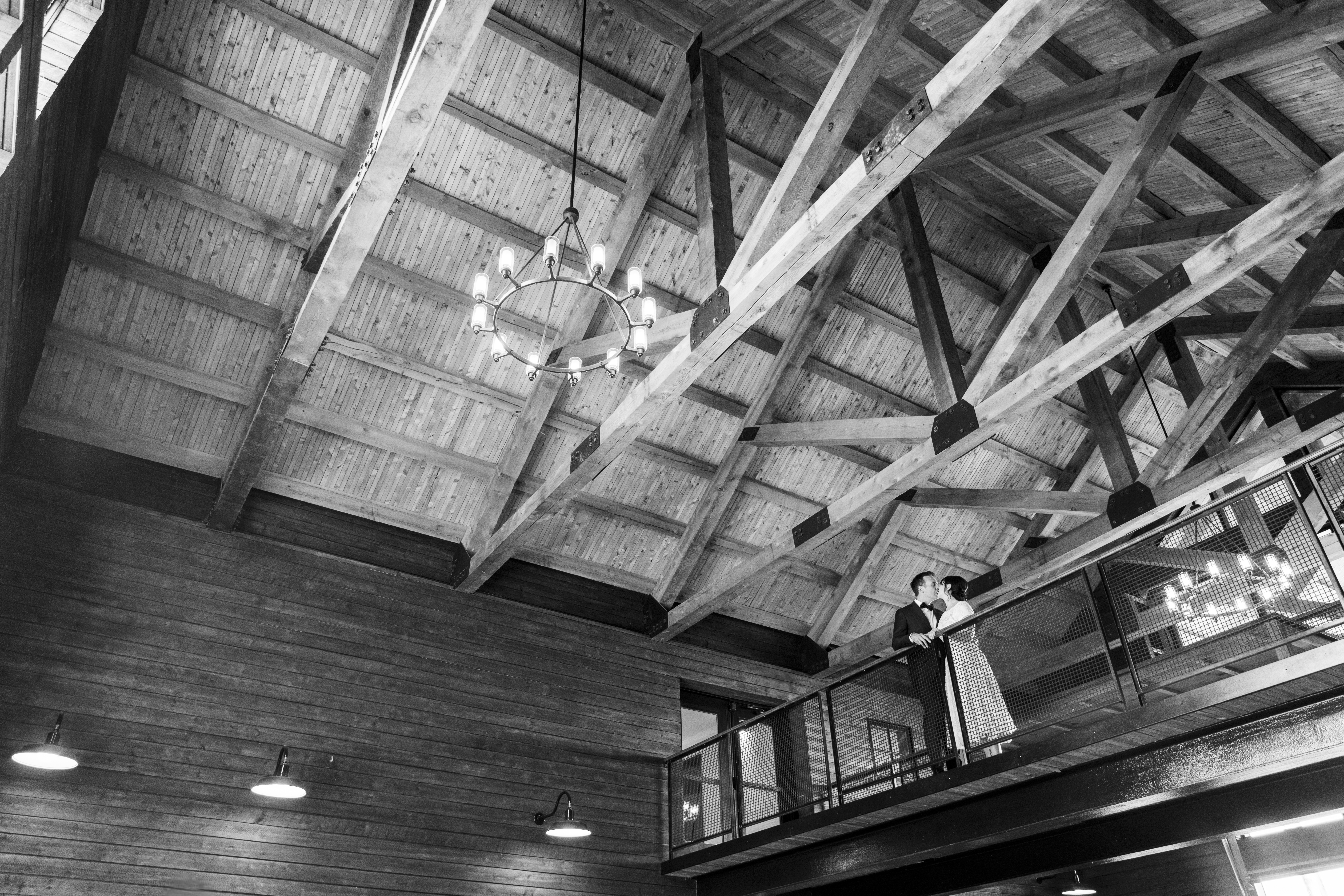 Couple kissing at Lightfoot and Wolfville wedding in Annapolis Valley.